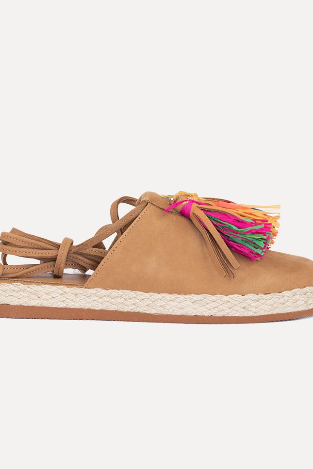 Entrudo | Espadrilles Baçal Raffia camel