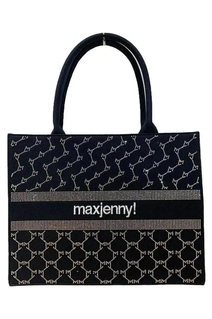 Bag - Black with Swarovski Details