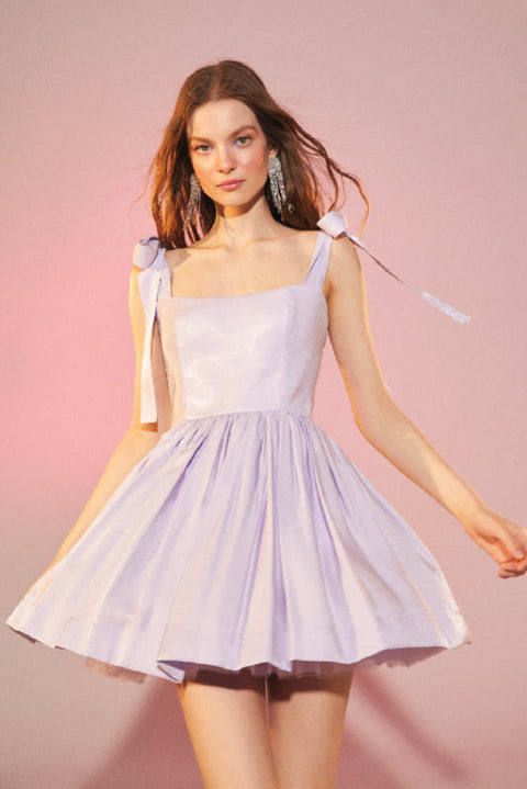 Nazli Ceren | Sibby Mini Dress lilac