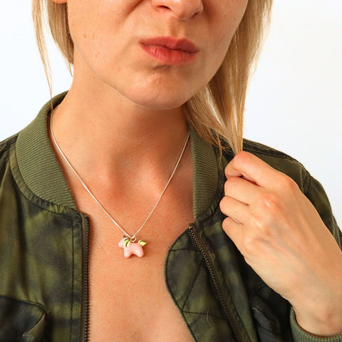 CJ·314 | Unicorn Necklace pink