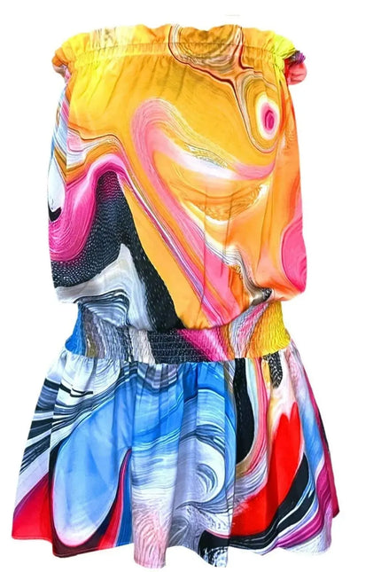 Beach Mini Dress - Smokeflow Liquide