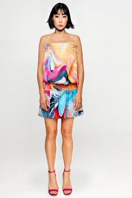 Beach Mini Dress - Smokeflow Liquide