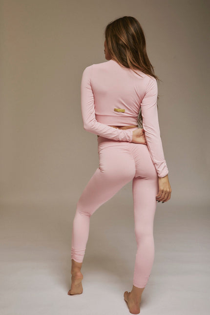 Befitnesslou | Legging pink balerina fru-fru Yoga