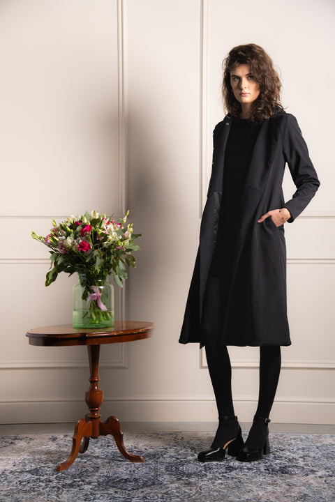 short black women coat