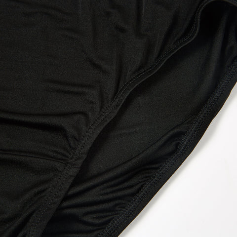 Soft Strokes Silk | Knitted French Cut Panties black