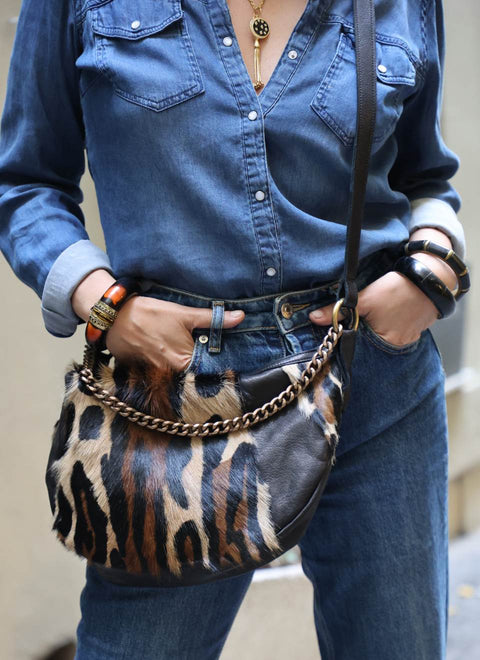 JUAN-JO I Torebka w kształcie półksiężyca