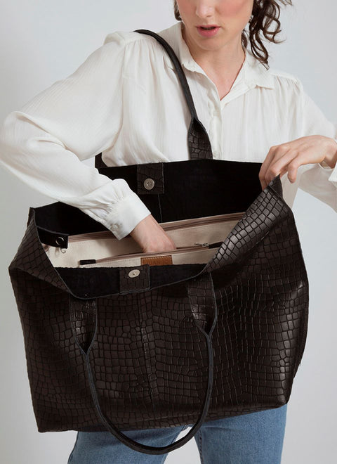 JUAN-JO I Duża Torba Tote 