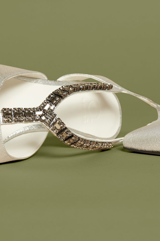 O2 Monde | Brigitte Heels silver
