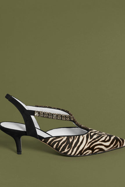 O2 Monde | Szpilki Brigitte zebra
