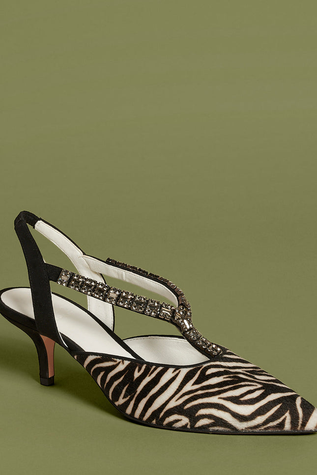 O2 Monde | Brigitte Heels zebra