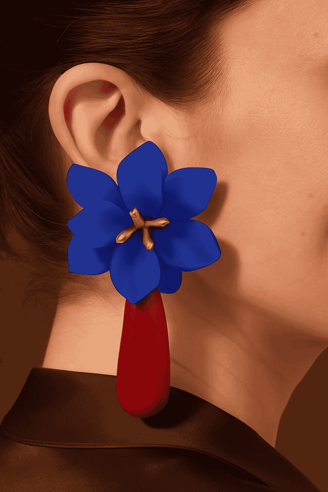 Michael Nash Jewelry | Kolczyki z klipsem Flora