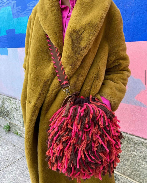 Entrudo | Burga Bucket Bag with fringes