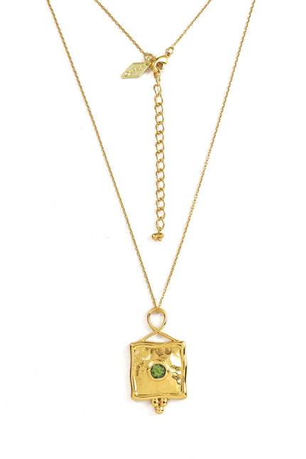 Arvino | August Birthstone Infinity Necklace