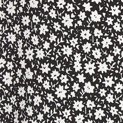 Louche Kiyo Candy Bud Print Midi Skirt - Fabric & Print Detail