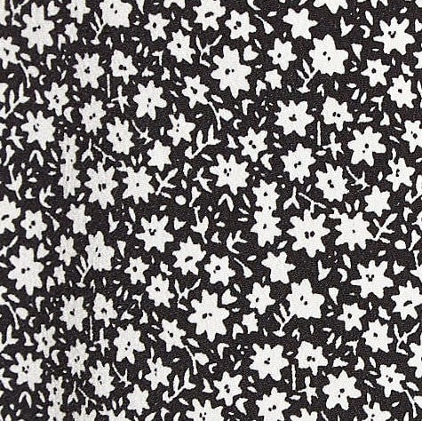Louche Kiyo Candy Bud Print Midi Skirt - Fabric & Print Detail