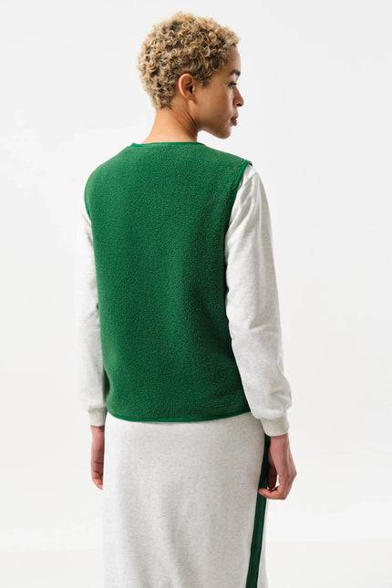 Chris Borg Waistcoat - Green - Detail 2