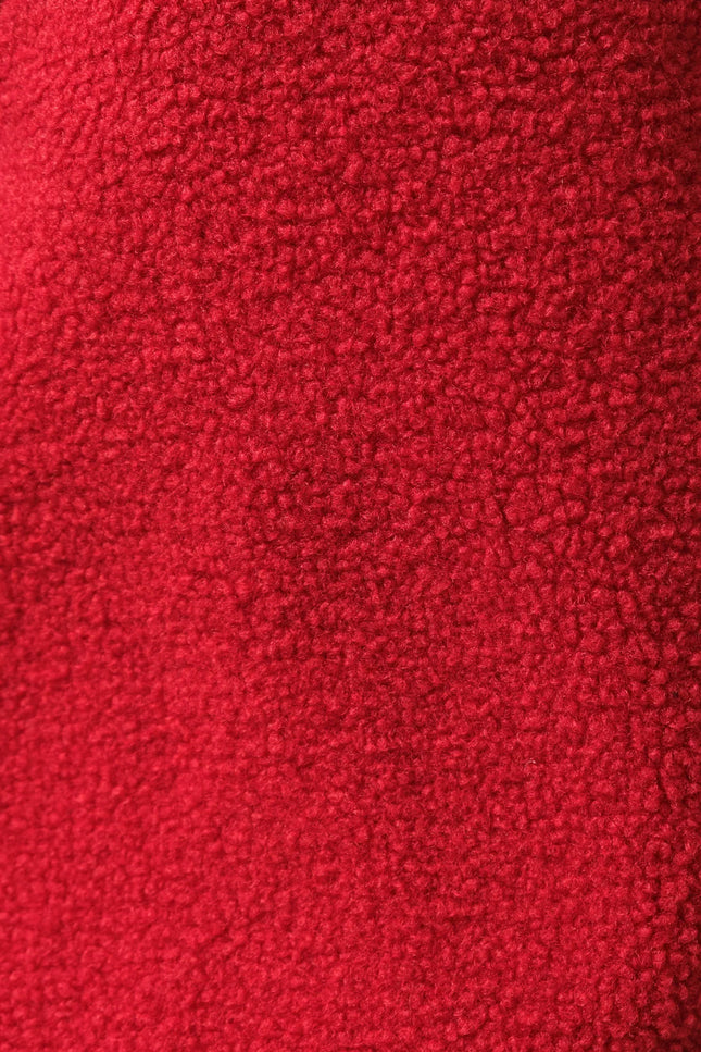 Chris Borg Waistcoat - Red - Detail 3