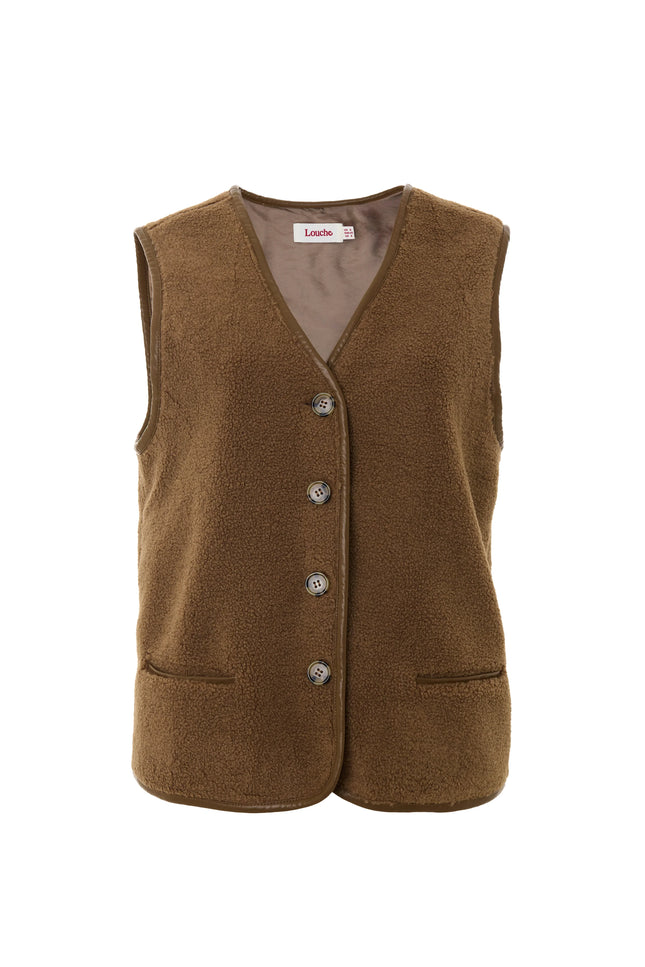 Chris Borg Waistcoat - Nutmeg - Styled