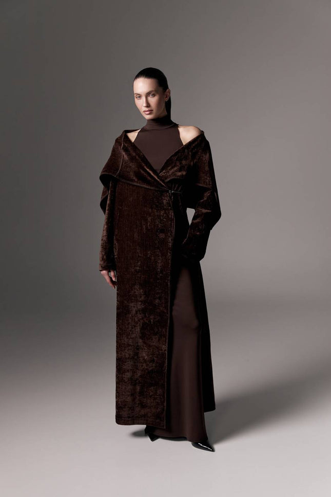 Kolosova | Collared Wrap Dress