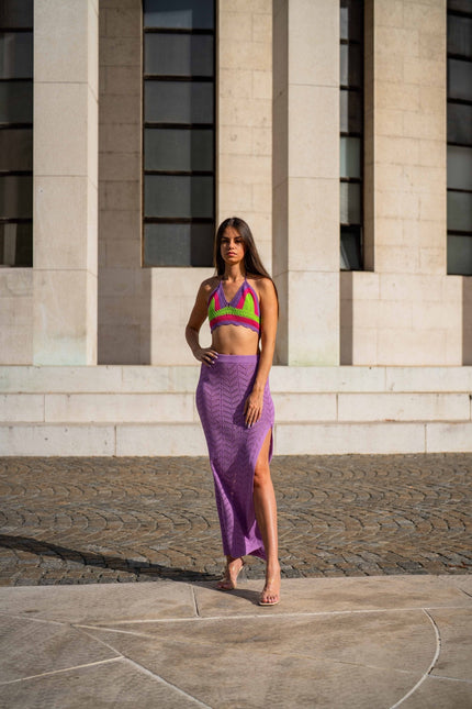 Sunshine Crochet Top NORGÄTE alpaca knitwear sustainably made in Peru