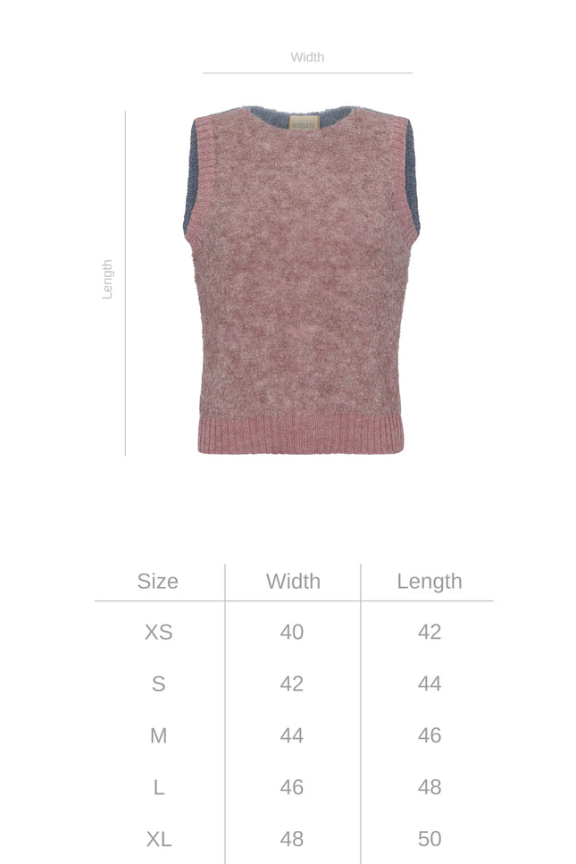 The One Vest NORGÄTE alpaca knitwear sustainably made in Peru