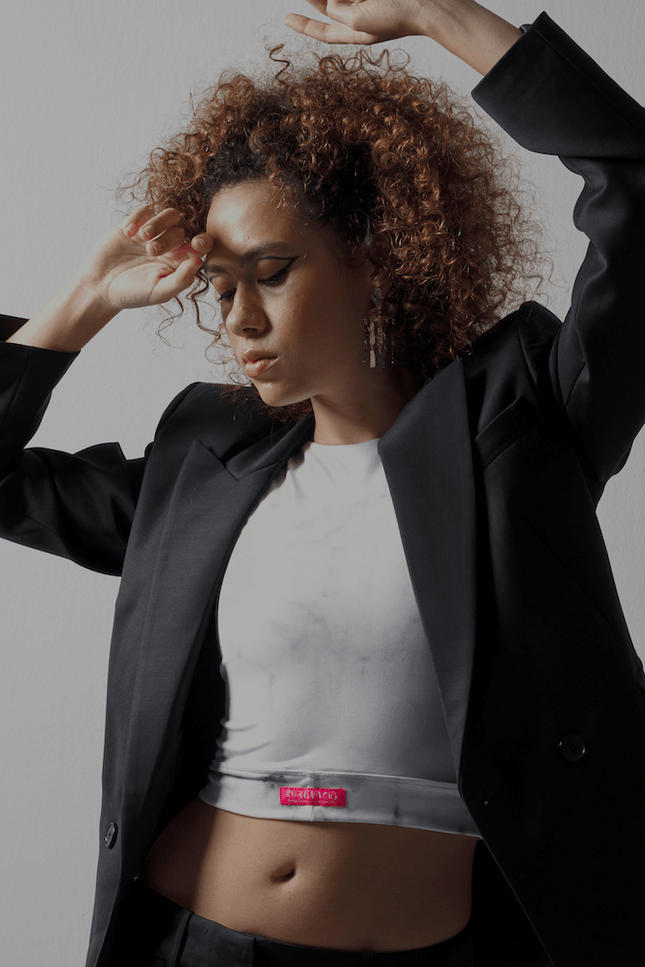 RUBISNACKS Barcelona | Minerva Top reversible marble