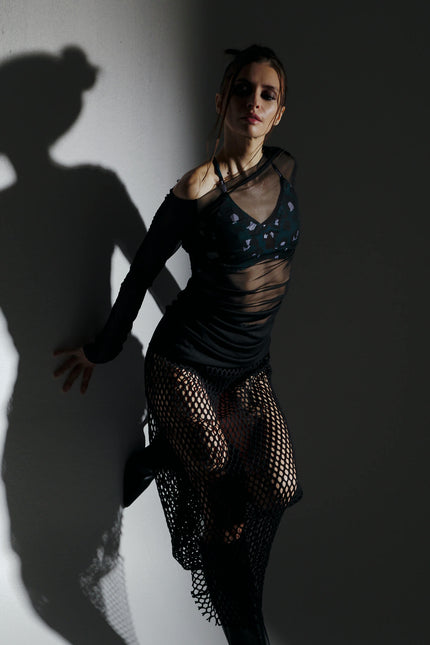 RUBISNACKS Barcelona | Mercury Sporty Bra green leopard