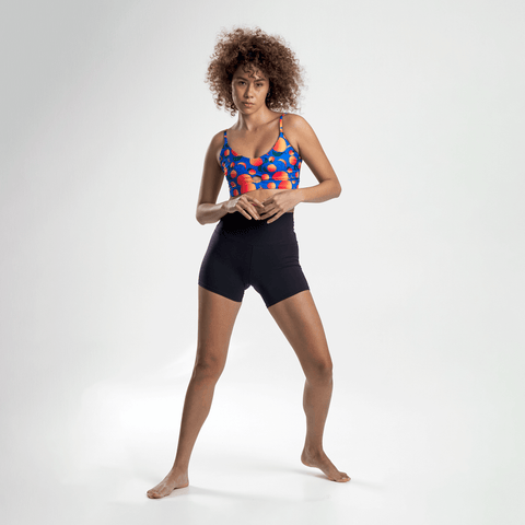 RUBISNACKS Barcelona | Artemis Sports Bra orange & blue