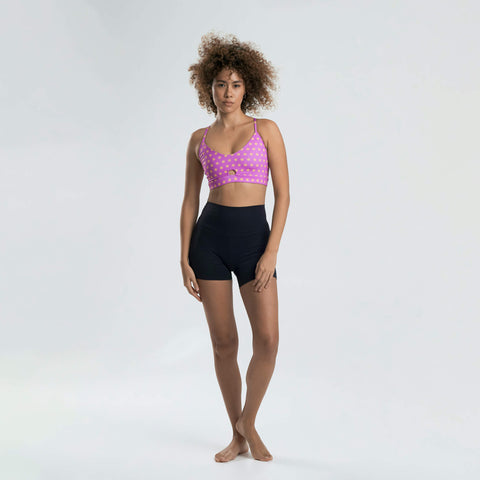 RUBISNACKS Barcelona | Artemis Sports Bra pink polka dot