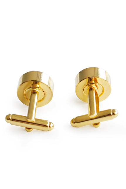 Poporcelain | Rose with Pearl Cufflinks Pins