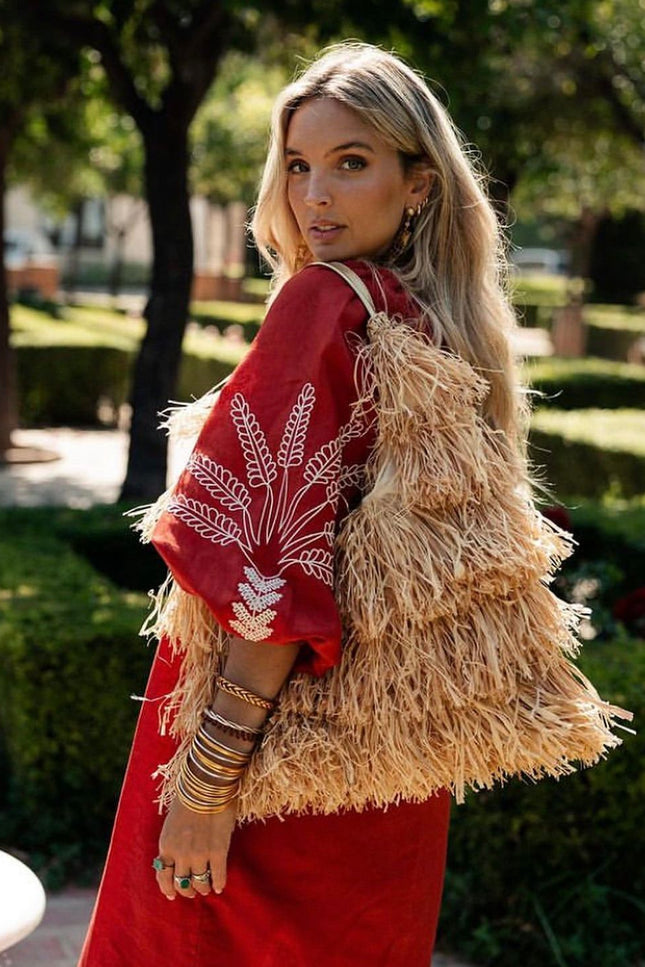 Entrudo | Shoulder bag Cambres Raffia