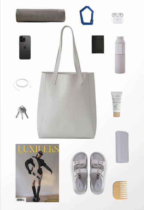 Canussa | Torba tote The Basic kamienna