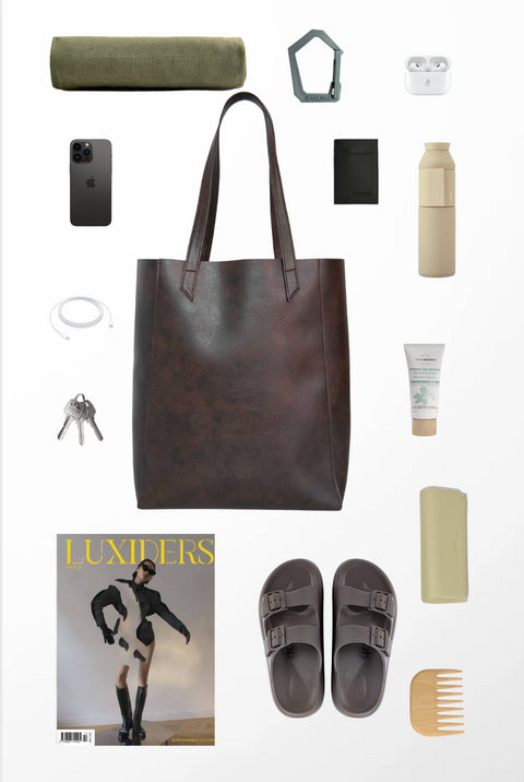 Canussa | Torba tote The Basic czekoladowa