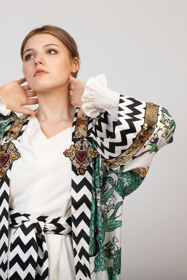 Mary&Mary | Tala Jardin Maxi Kimono