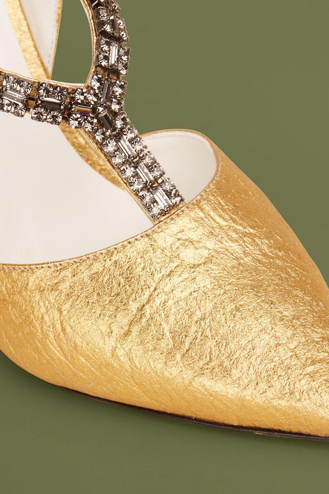 O2 Monde | Celia Pumps gold