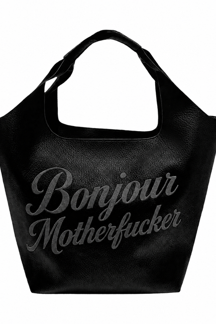 Lilly Loves | Subtle Bonjour Motherfucker Shoulder Bag