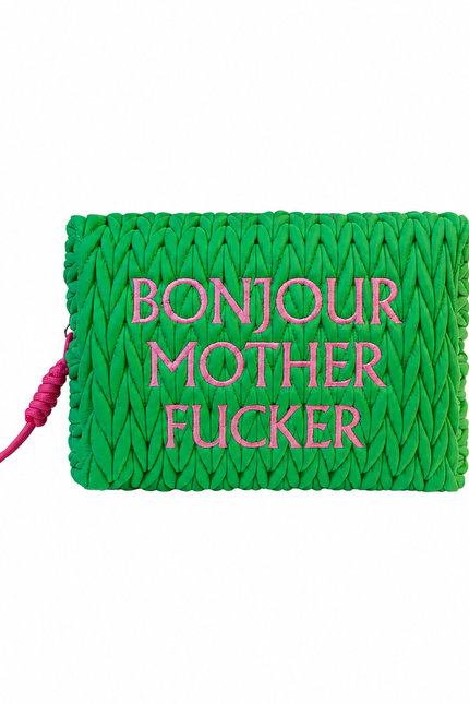 Lilly Loves | Green Bonjour MF Cosmetic Bag