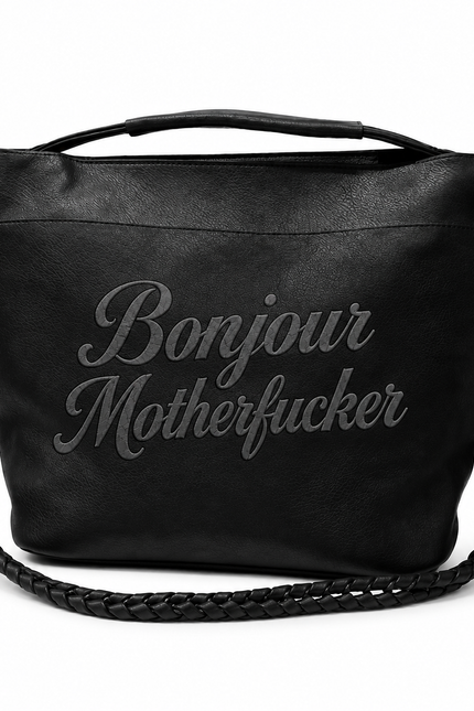 Lilly Loves | Long Shoulder Bonjour Motherfucker Bag