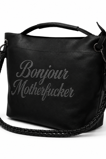 Lilly Loves | Long Shoulder Bonjour Motherfucker Bag