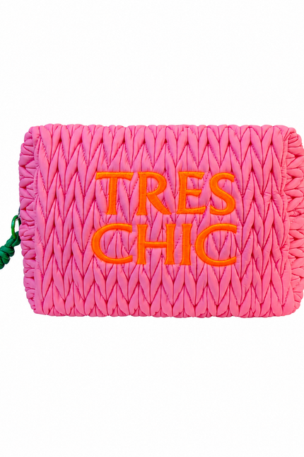 Lilly Loves | Tres Chic Cosmetic Bag