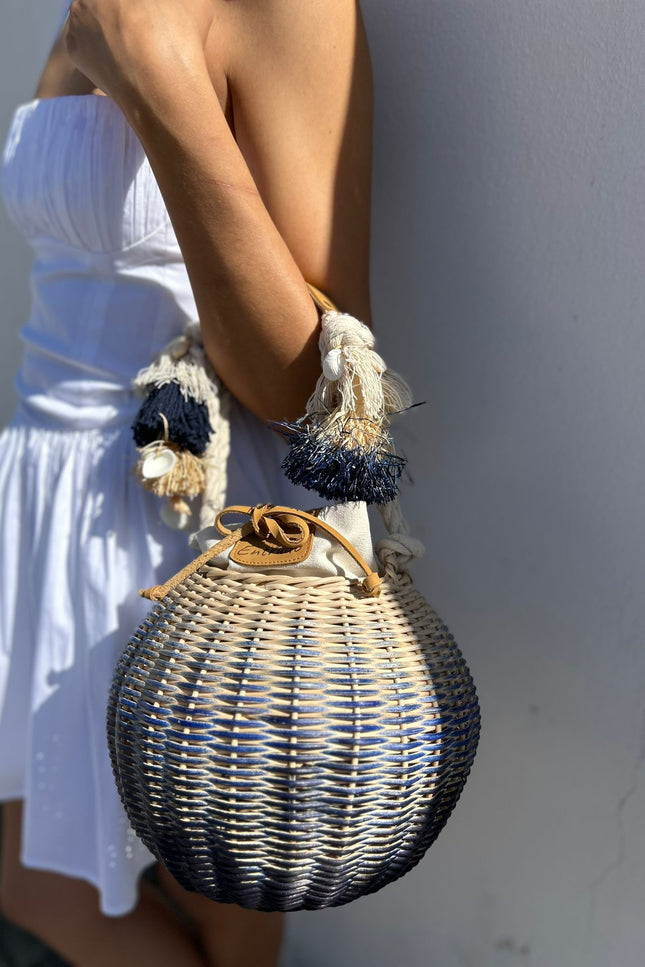Entrudo | Cimbres Bucket Bag bamboo