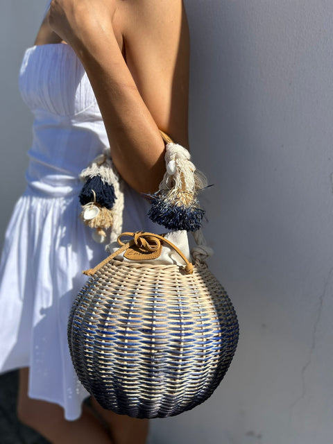 Entrudo | Bambusowa torba bucket Cimbres