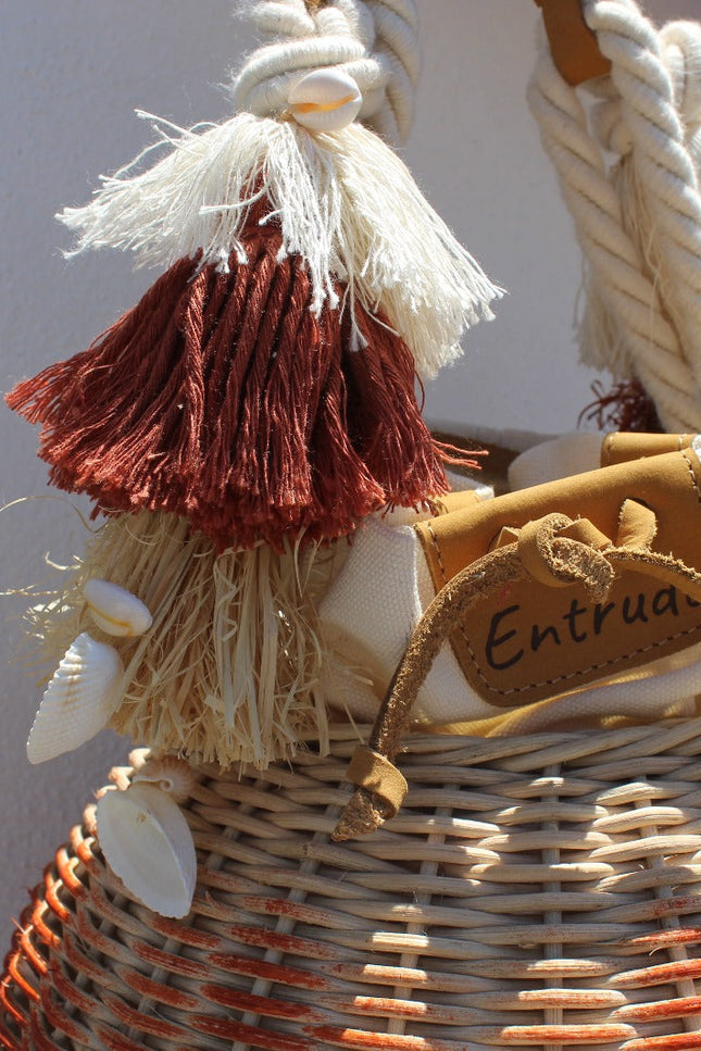 Entrudo | Cimbres Bucket Bag bamboo