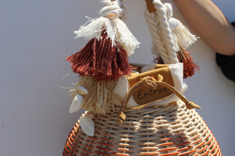 Entrudo | Bambusowa torba bucket Cimbres