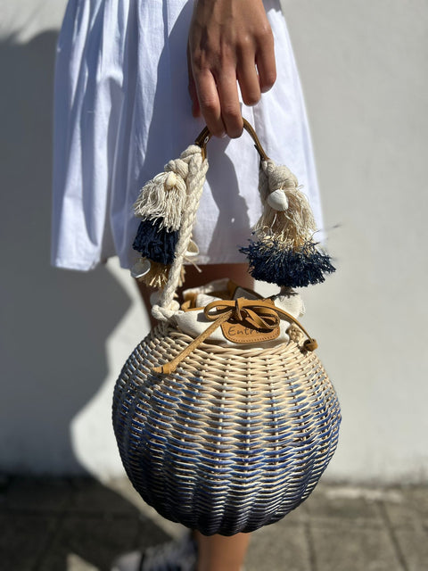 Entrudo | Bambusowa torba bucket Cimbres