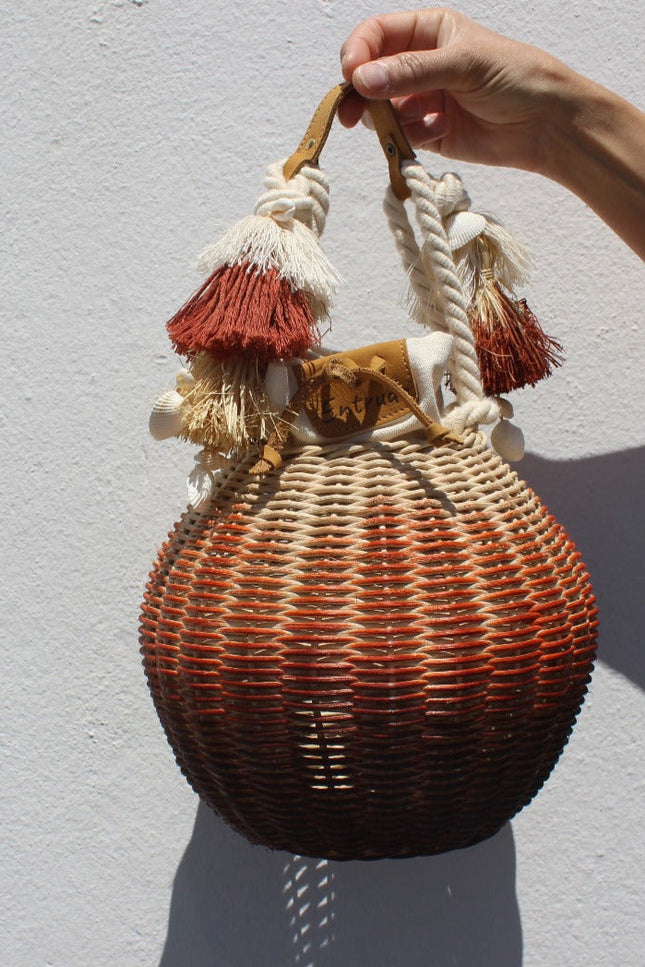 Entrudo | Cimbres Bucket Bag bamboo
