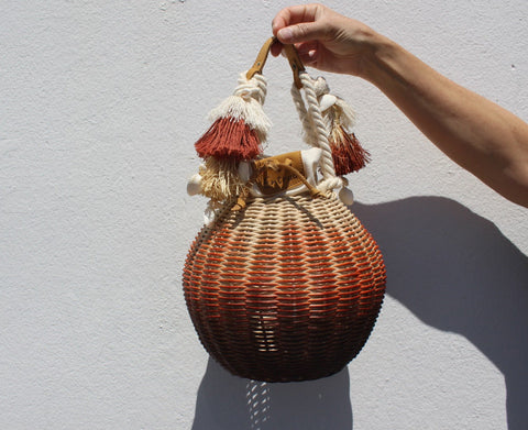 Entrudo | Bambusowa torba bucket Cimbres