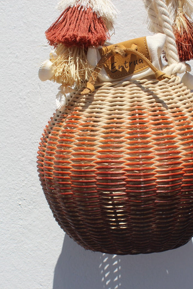 Entrudo | Cimbres Bucket Bag bamboo