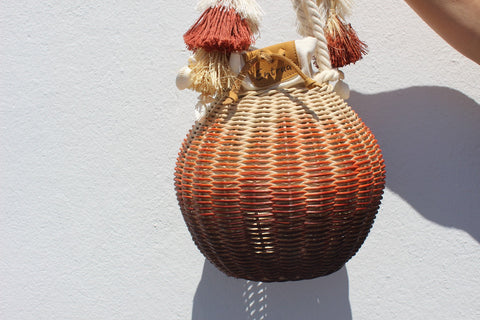 Entrudo | Bambusowa torba bucket Cimbres