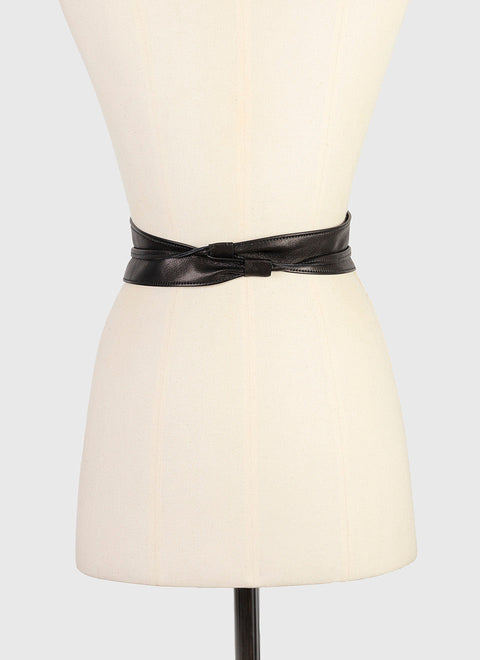 JUAN-JO I Pasek Czarny Gala